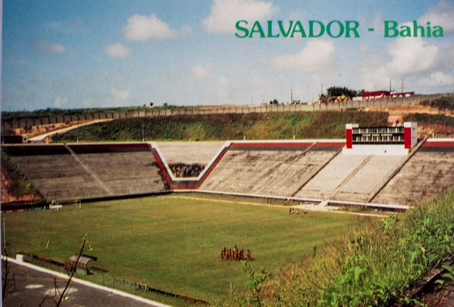 Pohlednice stadion, Salvador, Bahia