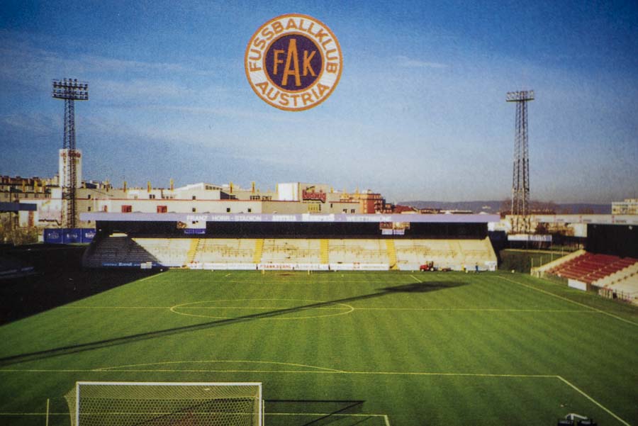 Pohlednice stadion, Franz Horr Stadion