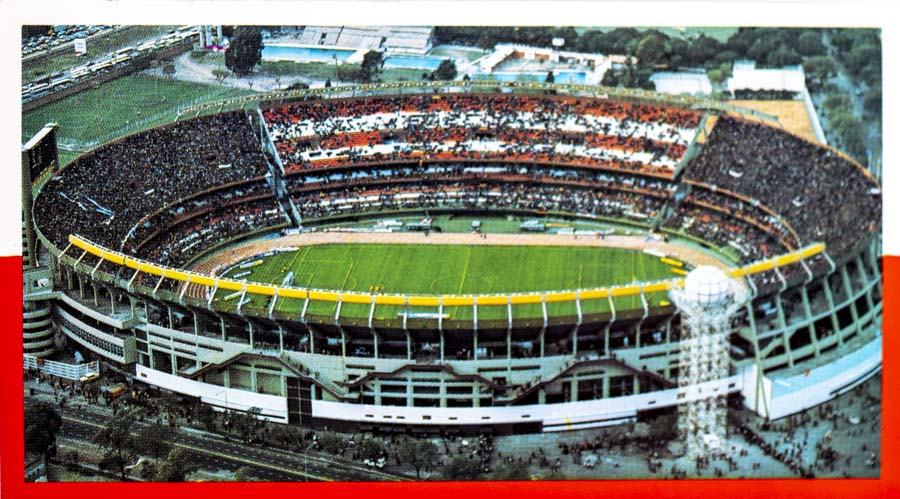 Pohlednice stadion, Dl, Club River Plate, Buenos aires