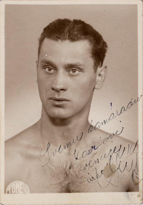 Dobové foto boxer Miroslav Čížek II