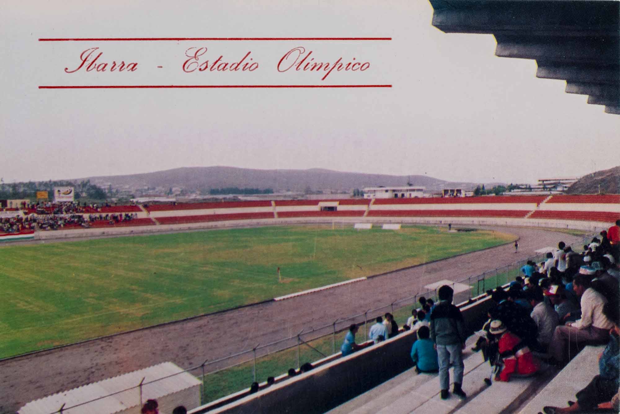 Pohlednice stadion, Ibarra Ecuador, Estadio Olimpico