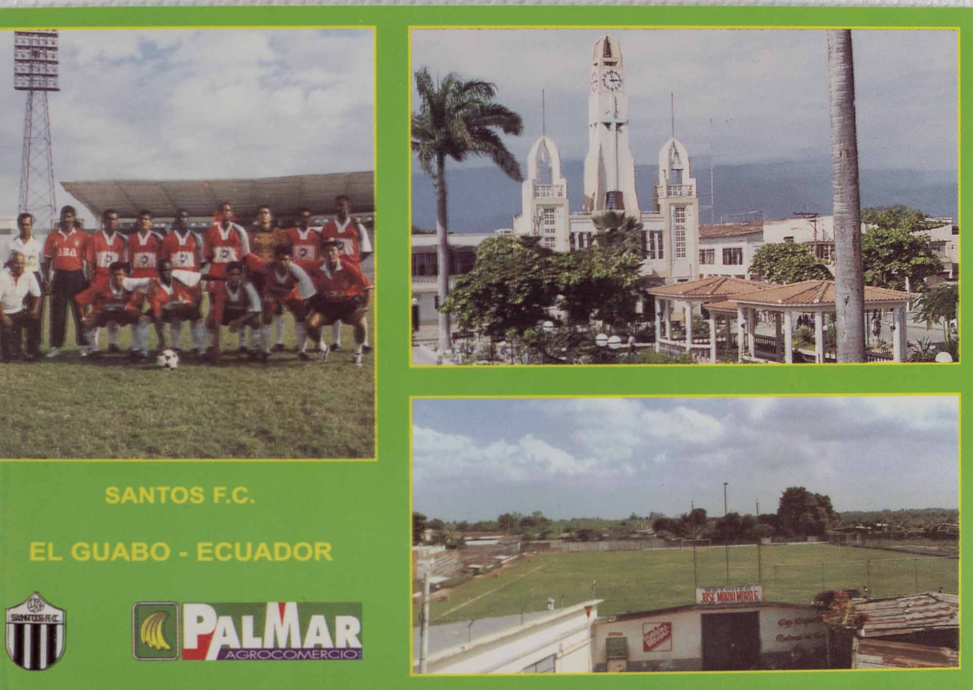 Pohlednice stadion, Santos FC, El Guardo, Ecuador