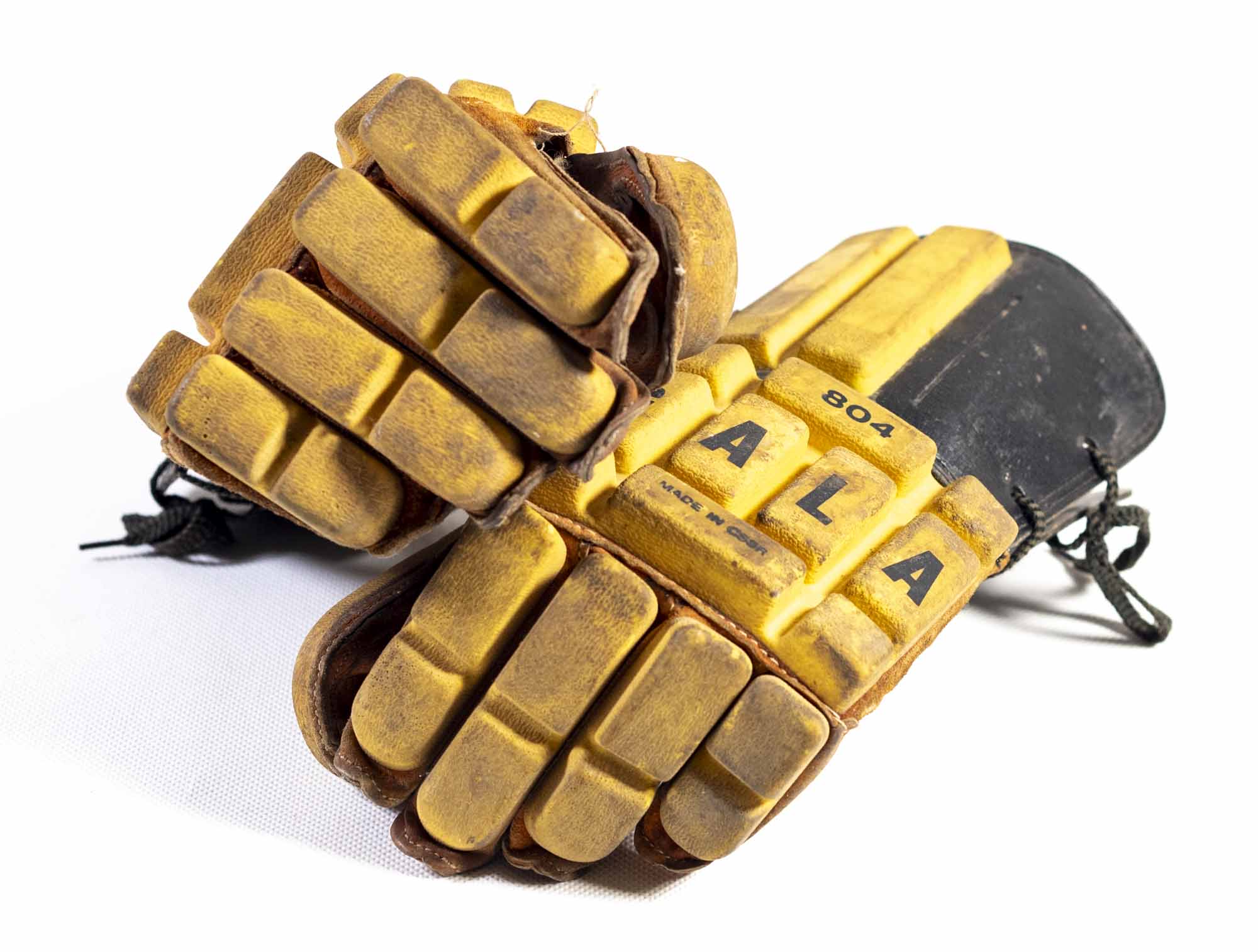 Hokejové rukavice hráčské , GALA 804, žluté
