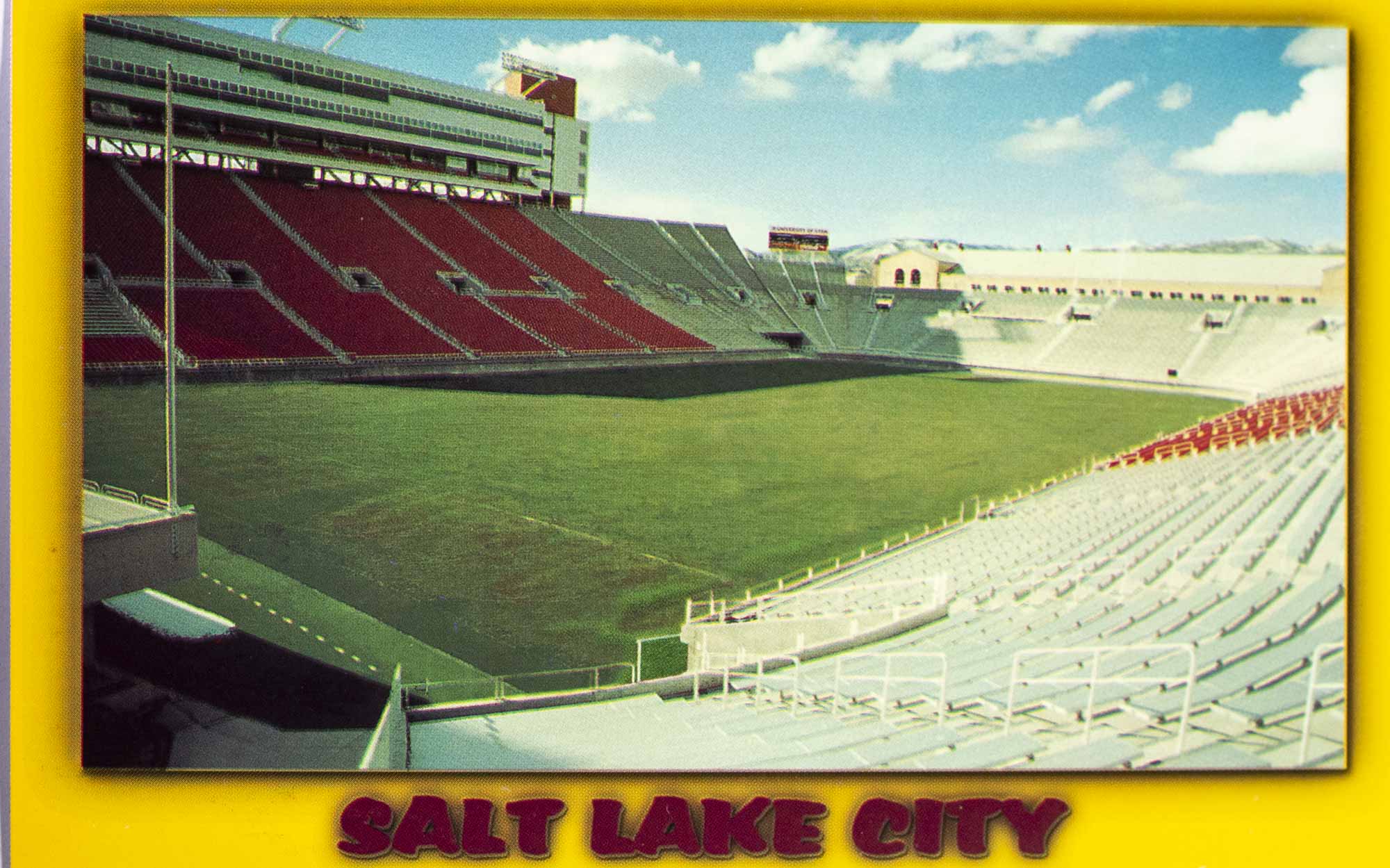 Pohlednice stadion, Salt Lake City, Rice Eckles