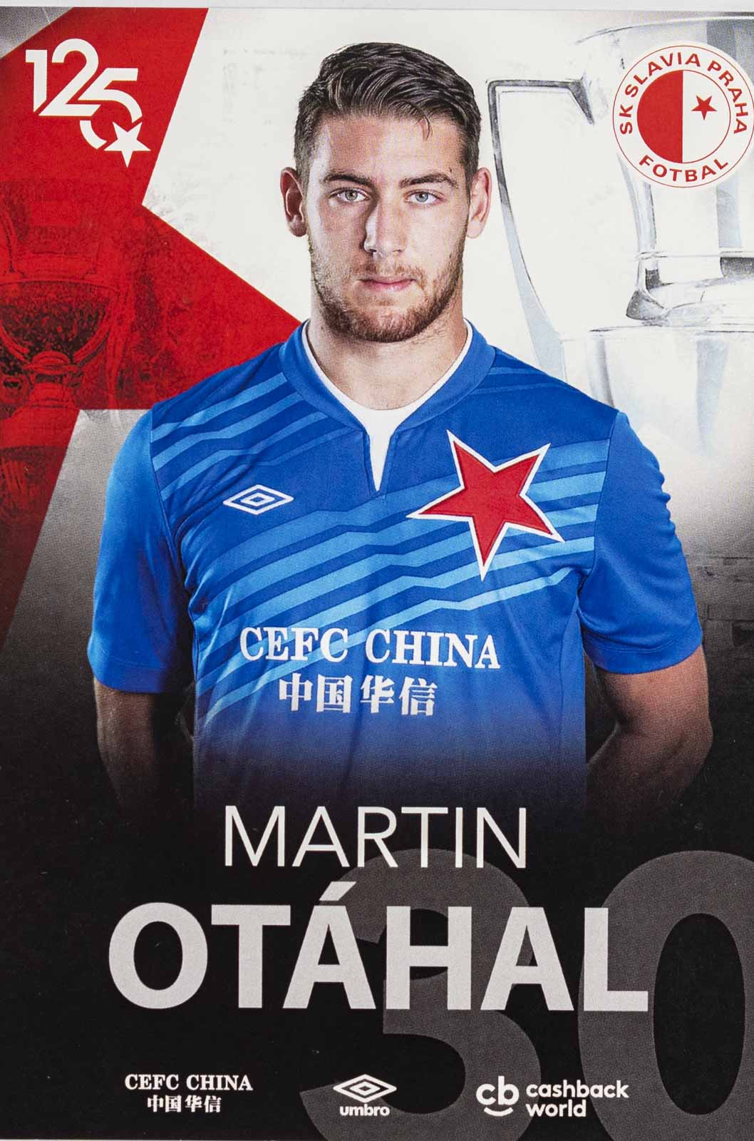 Podpisová karta, Martin Otáhal, SK Slavia Praha