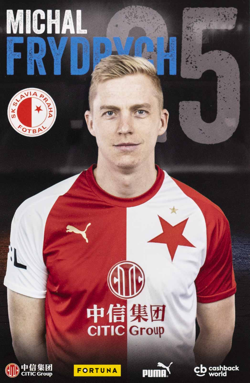 Podpisová karta, Michal Frydrych, SK Slavia Praha