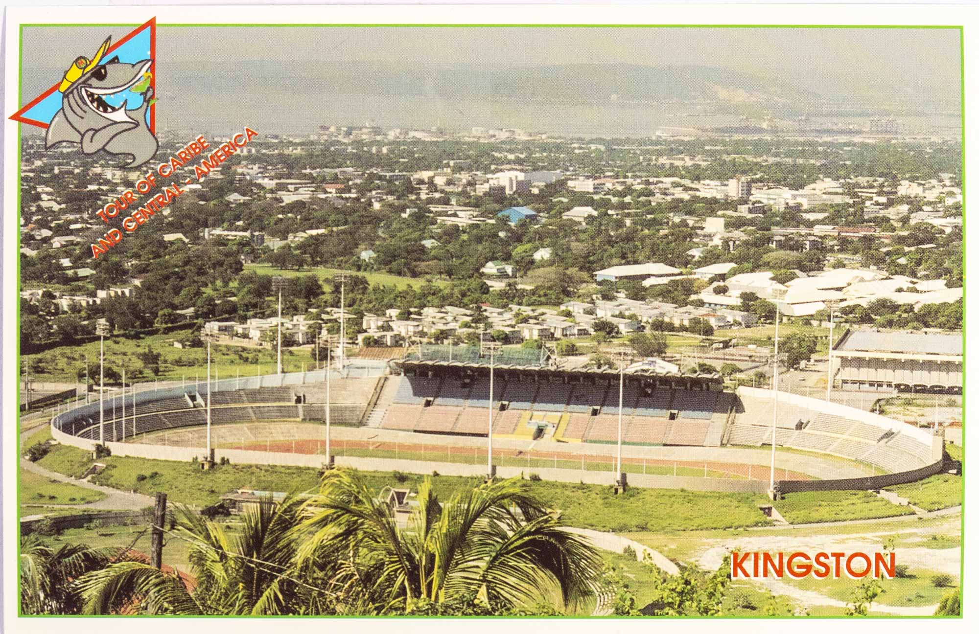Pohlednice Stadion, Kingston, Jamaica