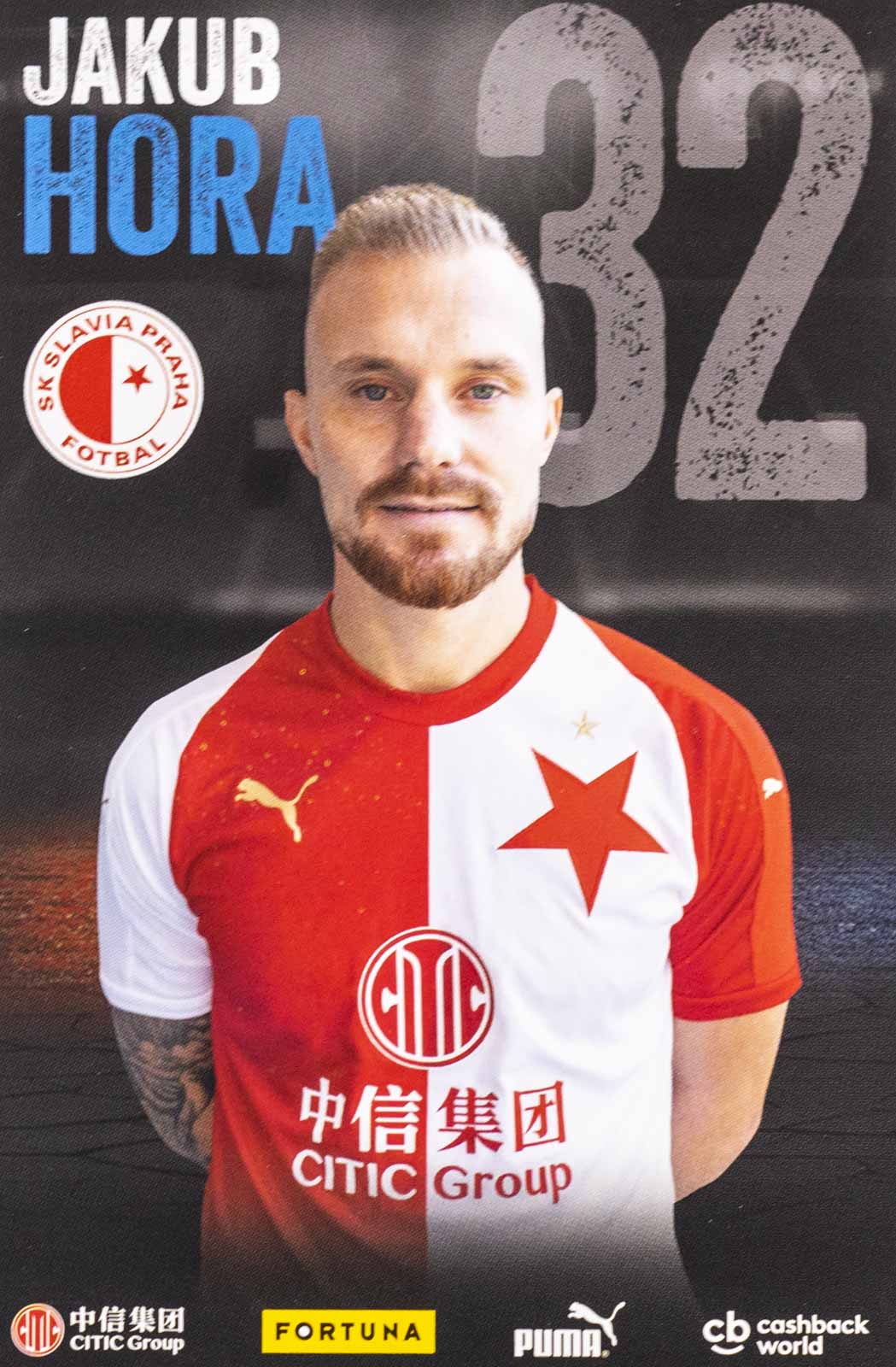 Podpisová karta, Jakub Hora, SK Slavia Praha