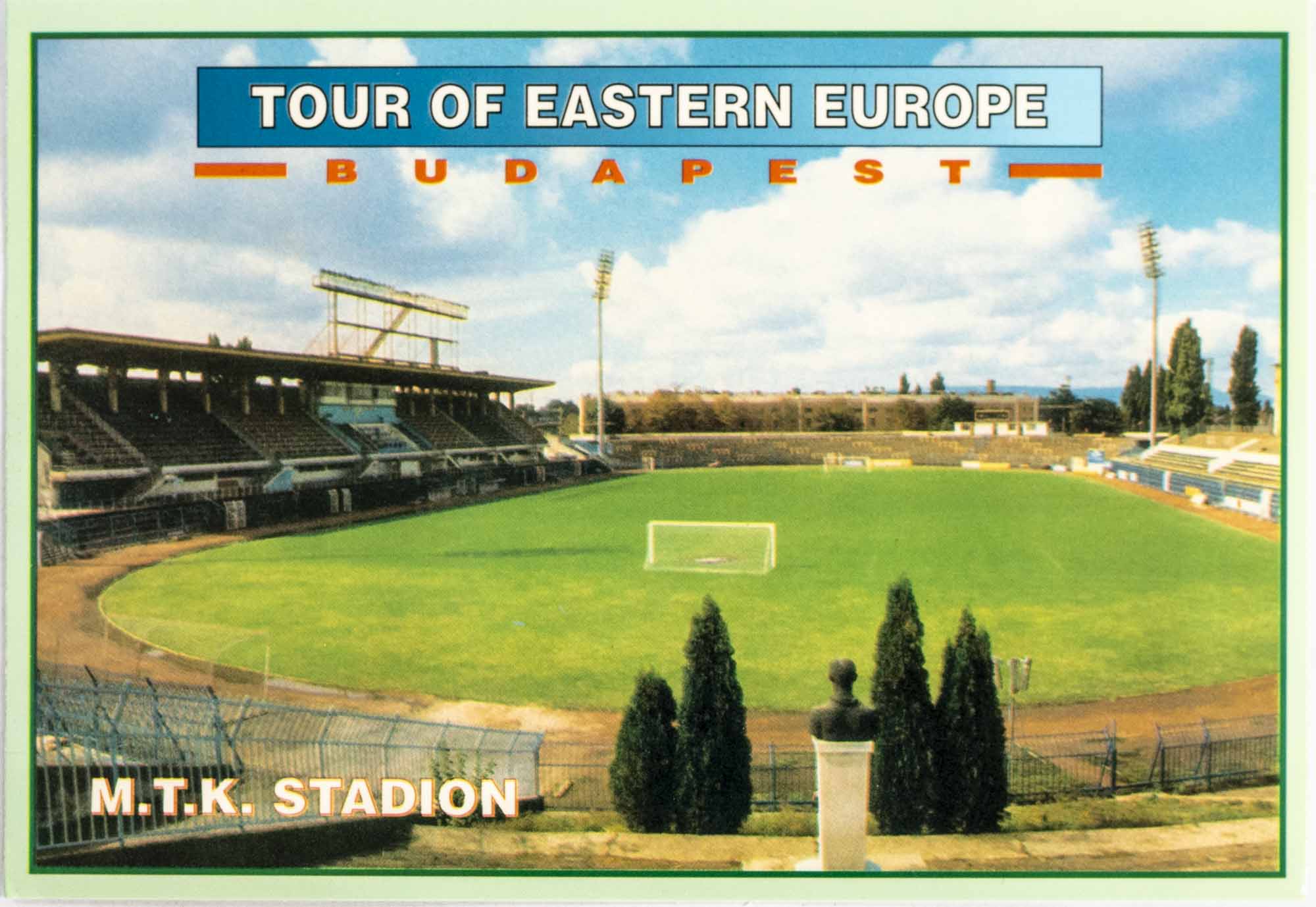 Pohlednice Stadion, Tour of Eastern Europe, Budapest, 171