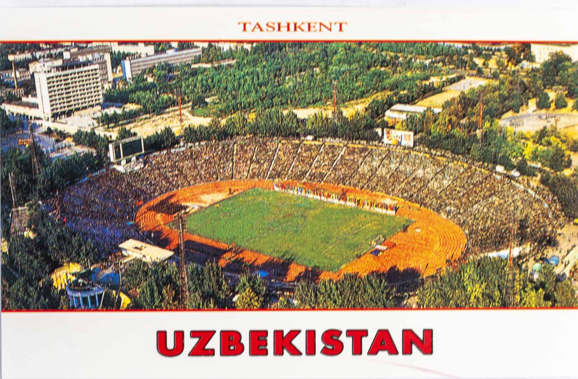 Pohlednice Stadion, Tashkent, Uzbekistan