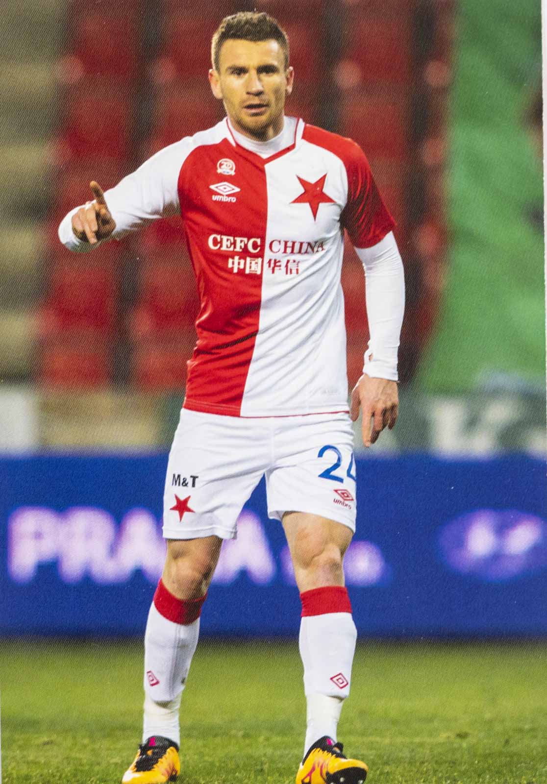 Kartička fotbal, Muris Mešanovič, Slavia Praha, 24