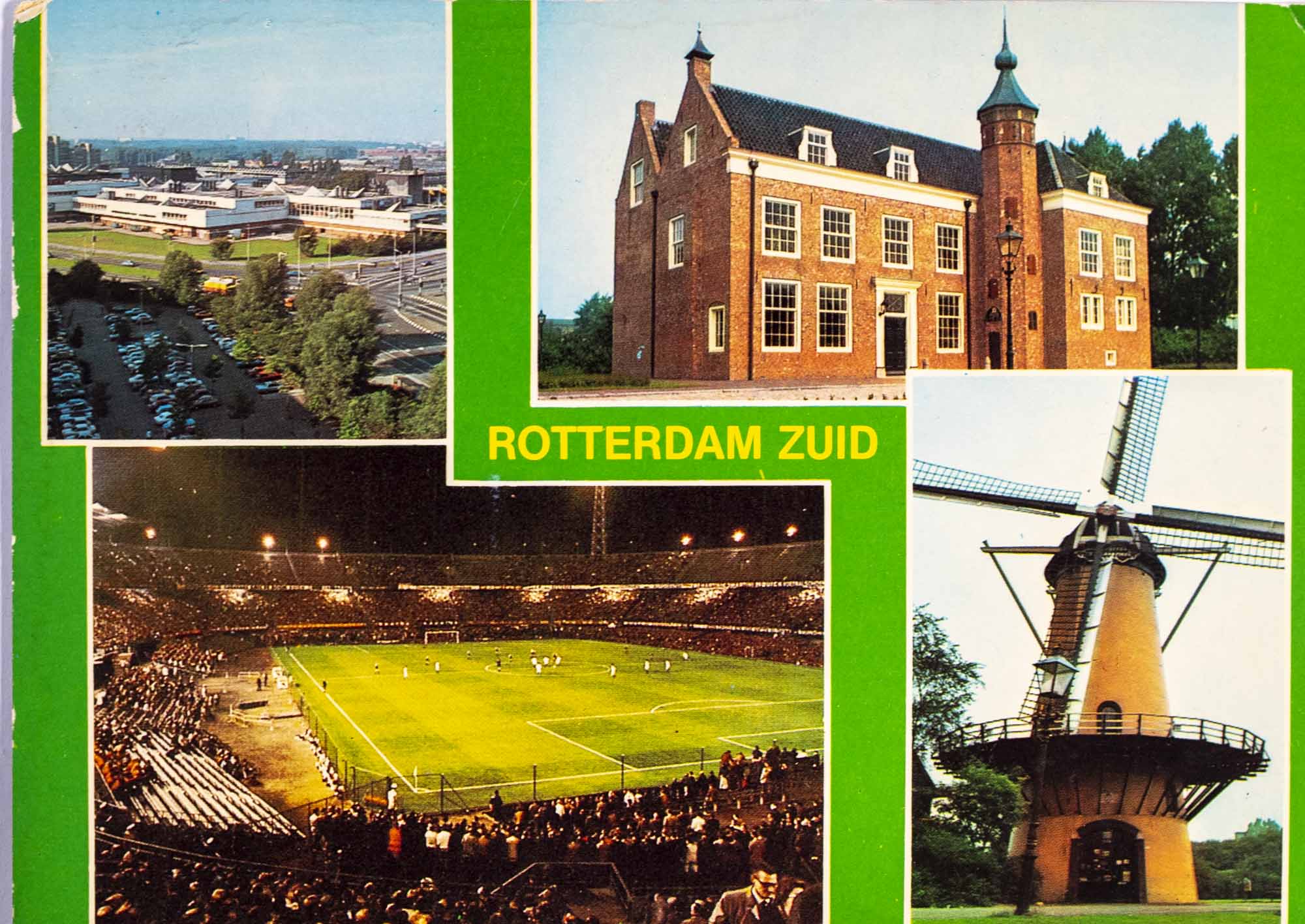 Pohlednice Stadion, Rotterdam Zuid