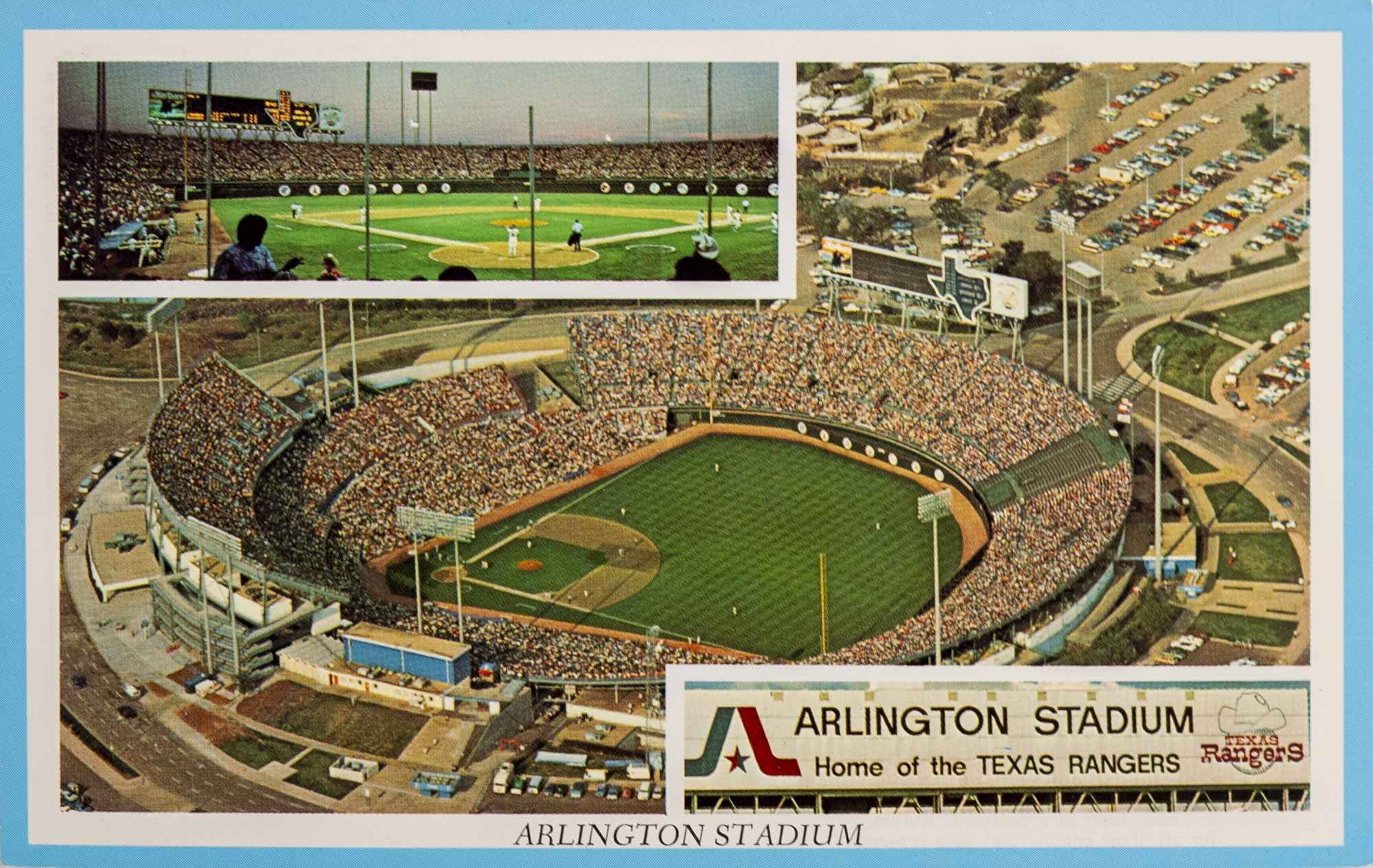 Pohlednice Stadion, Arlington Stadium