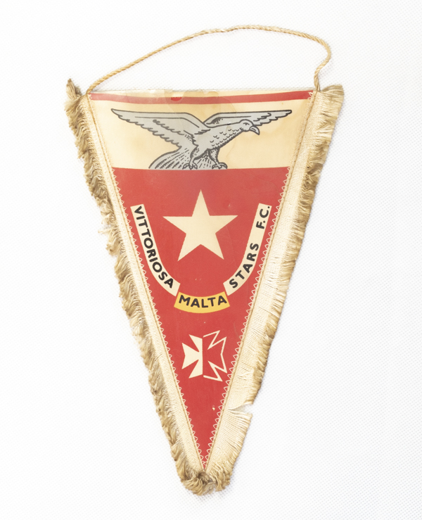Klubová vlajka Vittoriosa Malta Stars F.C.