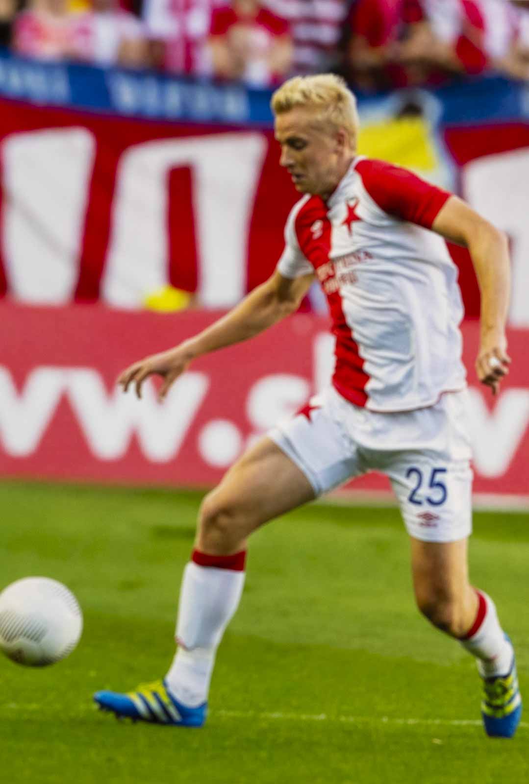 Kartička fotbal, Michal Frydrych, Slavia Praha, 25