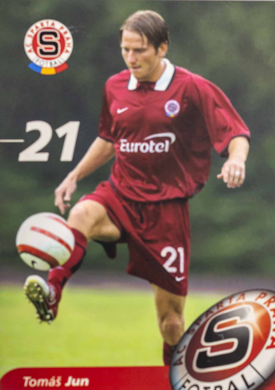 Podpisová karta, Tomáš Jun, Sparta Praha