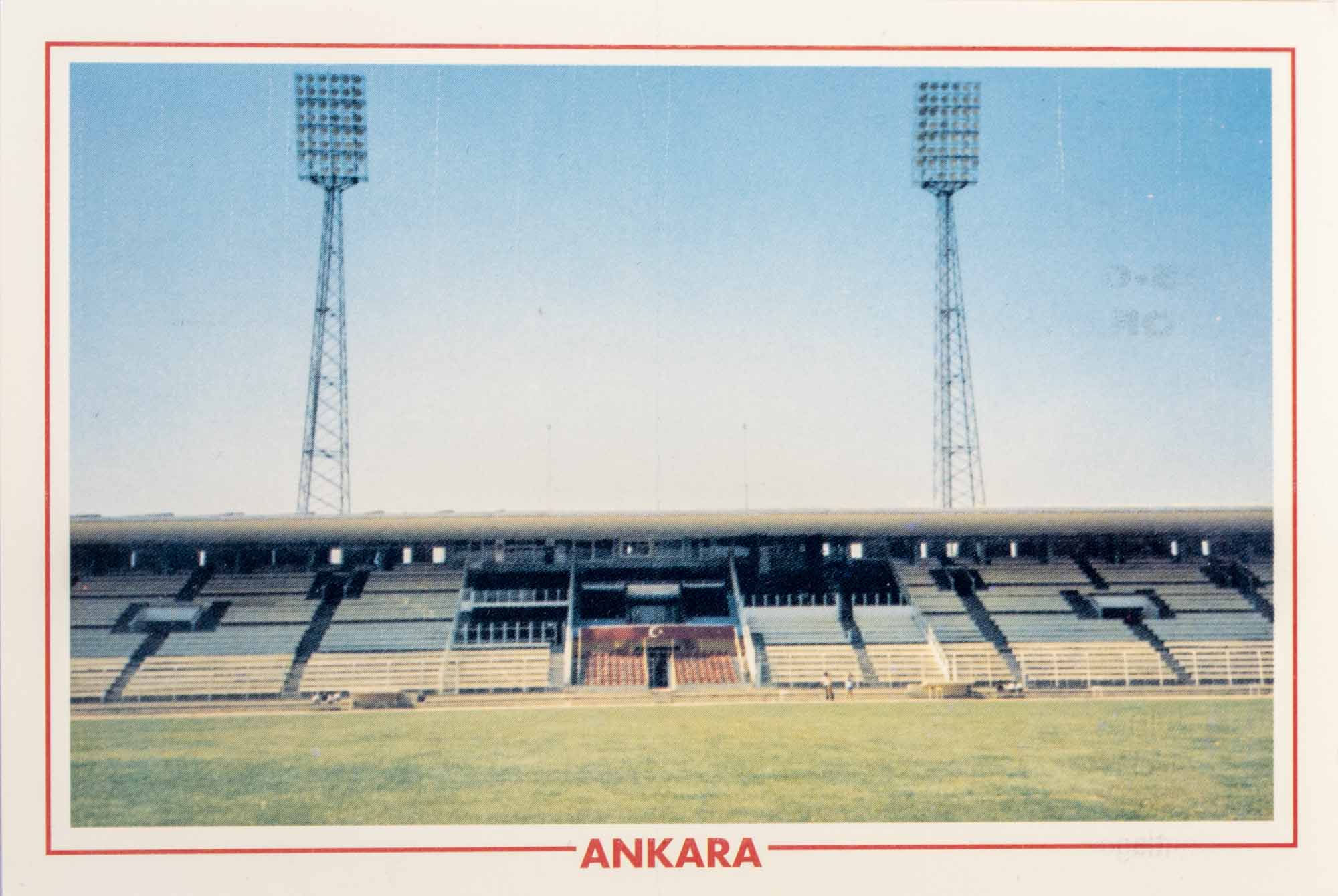 Pohlednice Stadion, Ankara Turkey