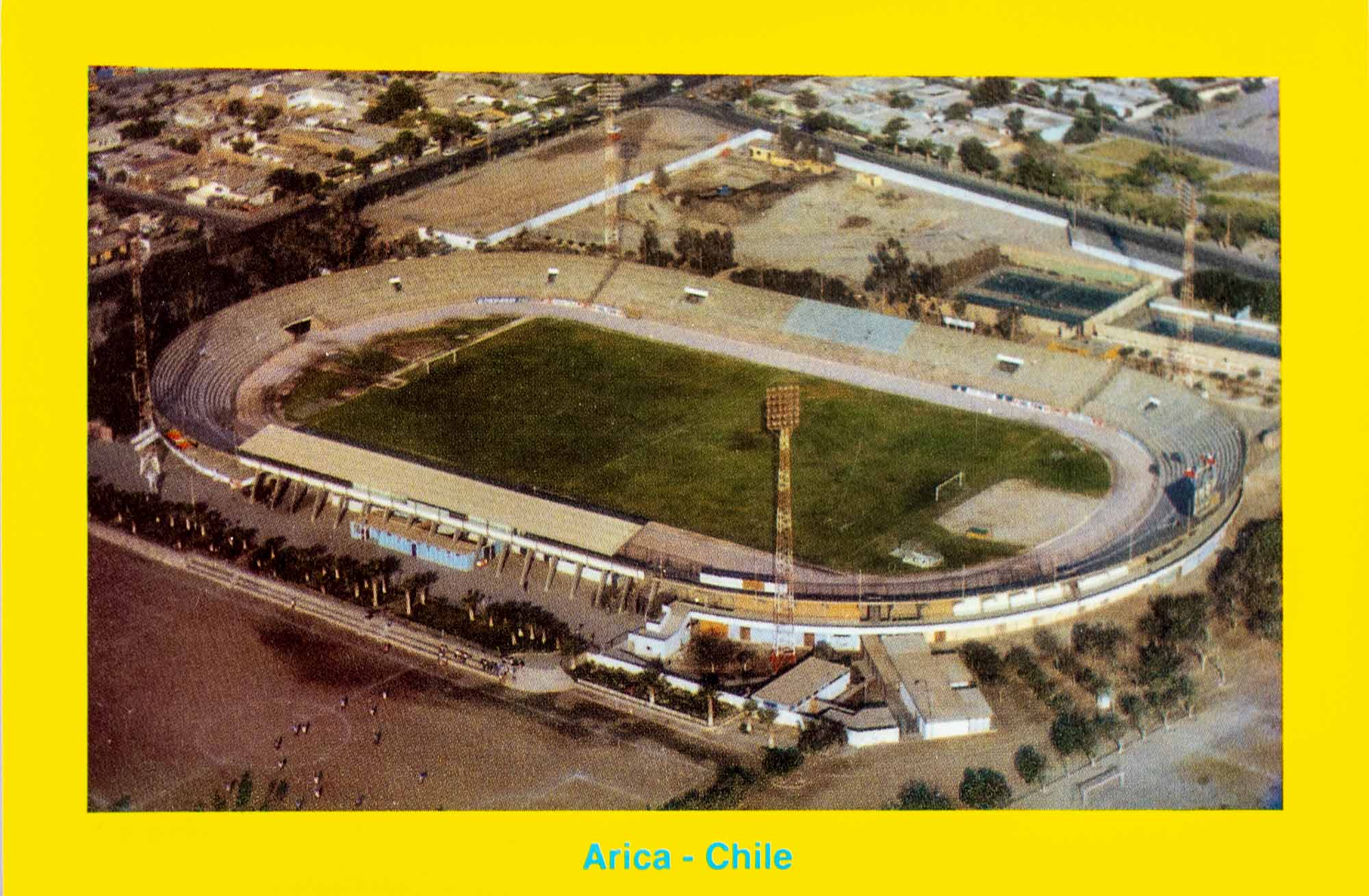Pohlednice Stadion, Arica, Chile