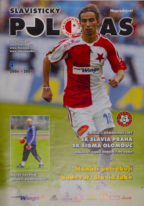 Slávistický POLOČAS SK SLAVIA PRAHA vs. 1.Sigma Olomouc