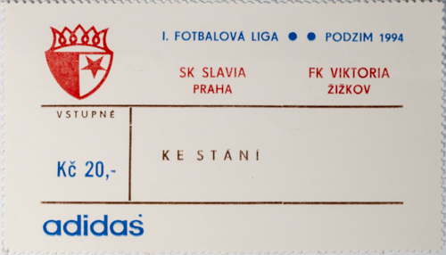 Vstupenka fotbal SK Slavia Praha vs. FK Viktoria Žižkov