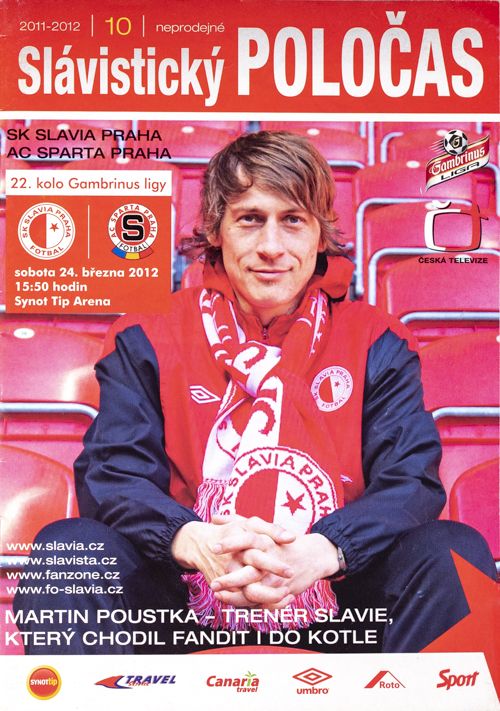 Slávistický POLOČAS SLAVIA Praha vs. AC Sparta Praha, 2012