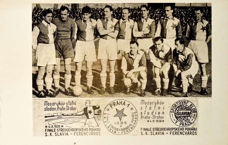 Dopisnice Finále Slavia Ferencváros III