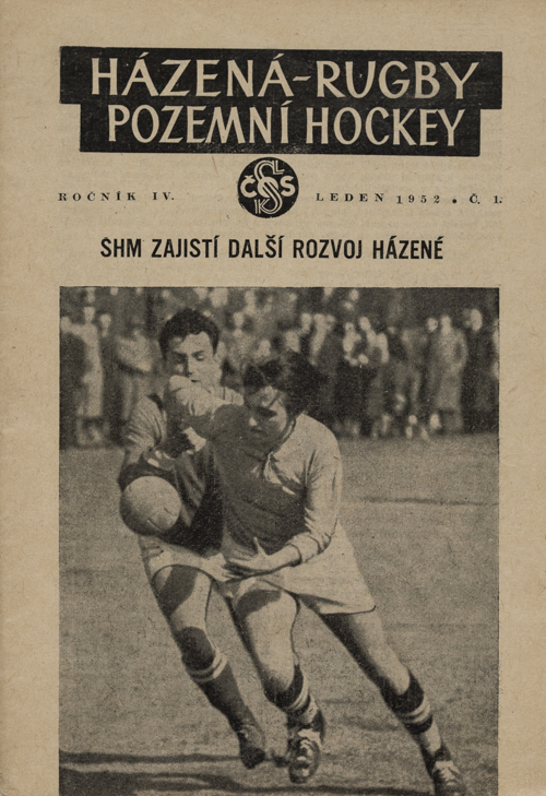 Časopis Házená-Rugby-Pozemní hockey, č.1