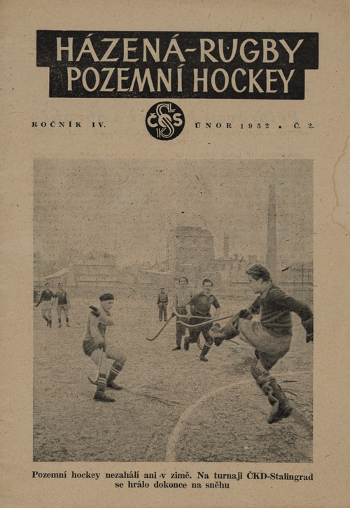 Časopis Házená-Rugby-Pozemní hockey, č.2