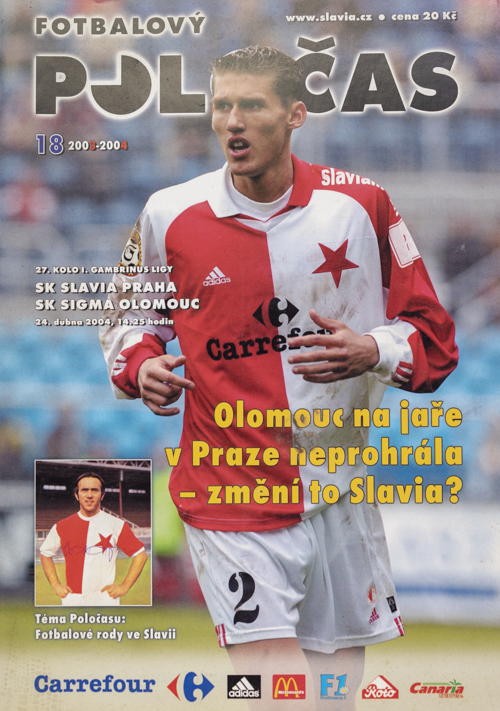 Slávistický POLOČAS SK SLAVIA PRAHA vs. SK Sigma Olomouc, 2004