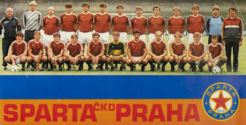Lístek Sparta Praha ČKD