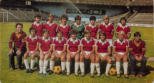 Kalendář Sparta Praha ČKD 1982, ženy