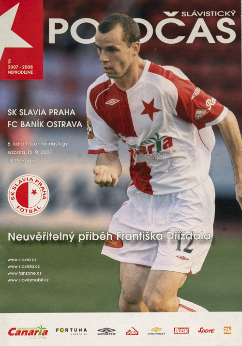 Slávistický POLOČAS SK SLAVIA PRAHA vs.FC Baník Ostrava, 2006