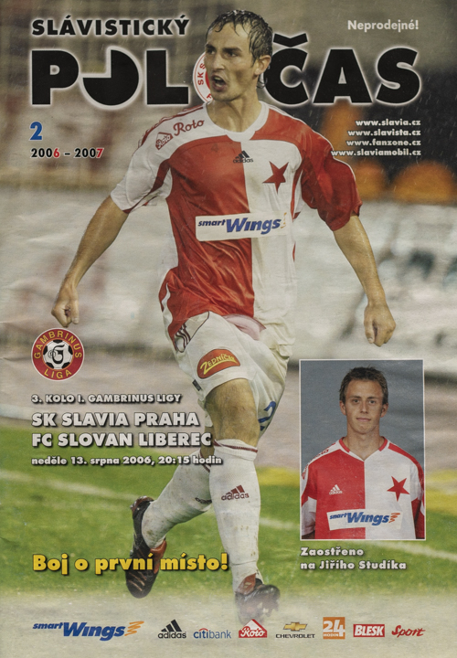 Slávistický POLOČAS SK SLAVIA PRAHA vs. FC Slovan Liberec, 2006