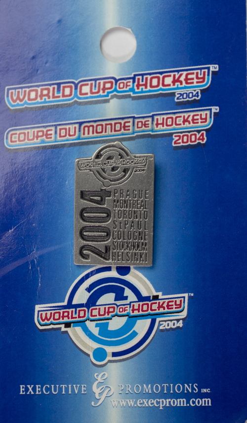 Odznak NHL,World cup of Hockey, 2004