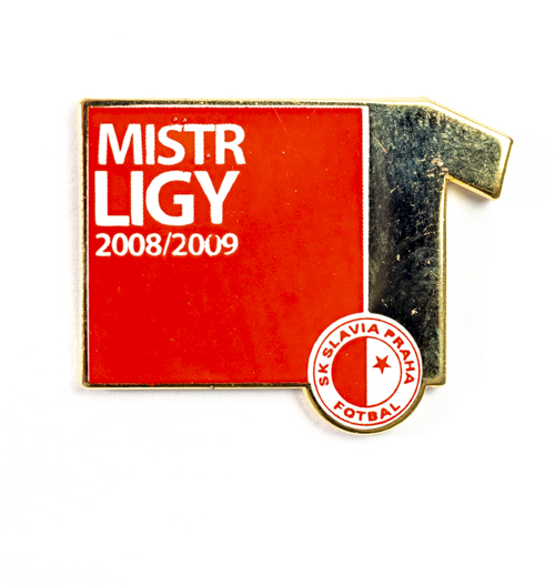 Odznak 1 Mistr ligy Slavia Praha 2008/2009