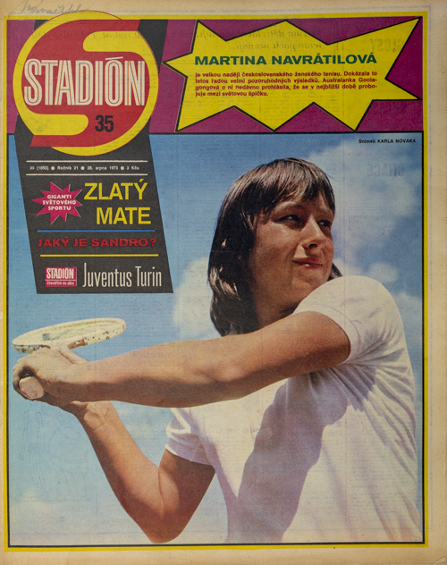 Časopis STADION, ročník XXI, 28.VIII.1973, číslo 35