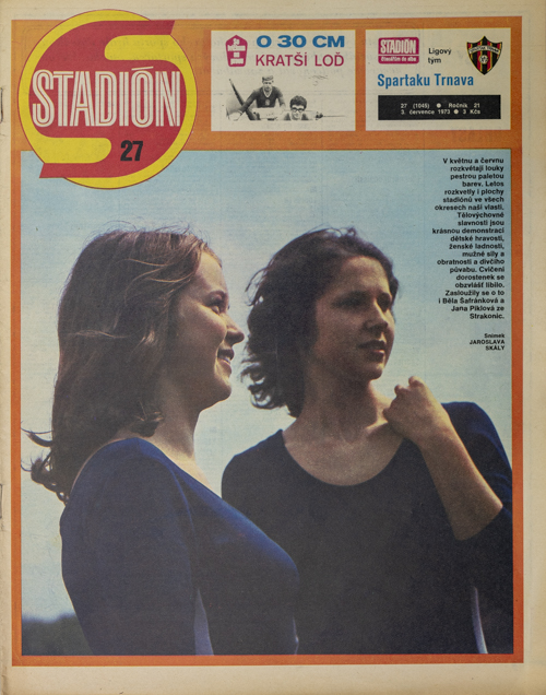 Časopis STADION, ročník XXI, 3.VII.1973, číslo 27