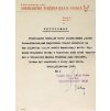 Dokument Sokolského Tyršova kraje Praha, potvrzení, 1950