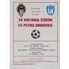 Program FK Viktoria Žižkov vs. FC Petra Drnovice, 1996