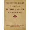 Brožura Sokol, VIII. Všesokolský slet, Sletová scena, Kde domov můj (1)