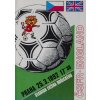 Program fotbal ČSFR vs. ENGLAND, 1992