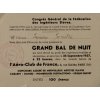 Pozvánka, tiskoviny, Grand bal de Nuit, 1937 (2)