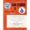 Program Dynamo club of Prague v. An Invitation Eleven, autogramy, 1956 (1)