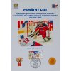 Pamětní list MS v hokeji Bratislava, 2002