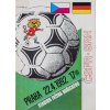 Program fotbal ČSFR vs. SRN, 1992