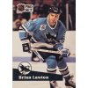 Hokejová kartička, Brian Lawton, San Jose Sharks, 1991 (1)