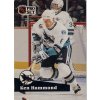 Hokejová kartička, Ken Hammond , San Jose Sharks, 1991 (1)