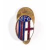 Odznak smalt Barcelona FC, klopa (3)