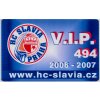 Karta VIP HC Slavia Praha, sezona 20062007 (1)