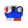 Odznak UEFA Champions league, Group F 201920, Slavia v. Inter Milan BLUWHIRED
